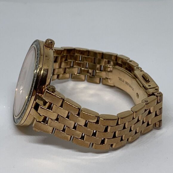 Michael Kors Mini Darci Mk3366 Women Stainless Steel Analog Dial Wrist Watch PB7 - Picture 8 of 8